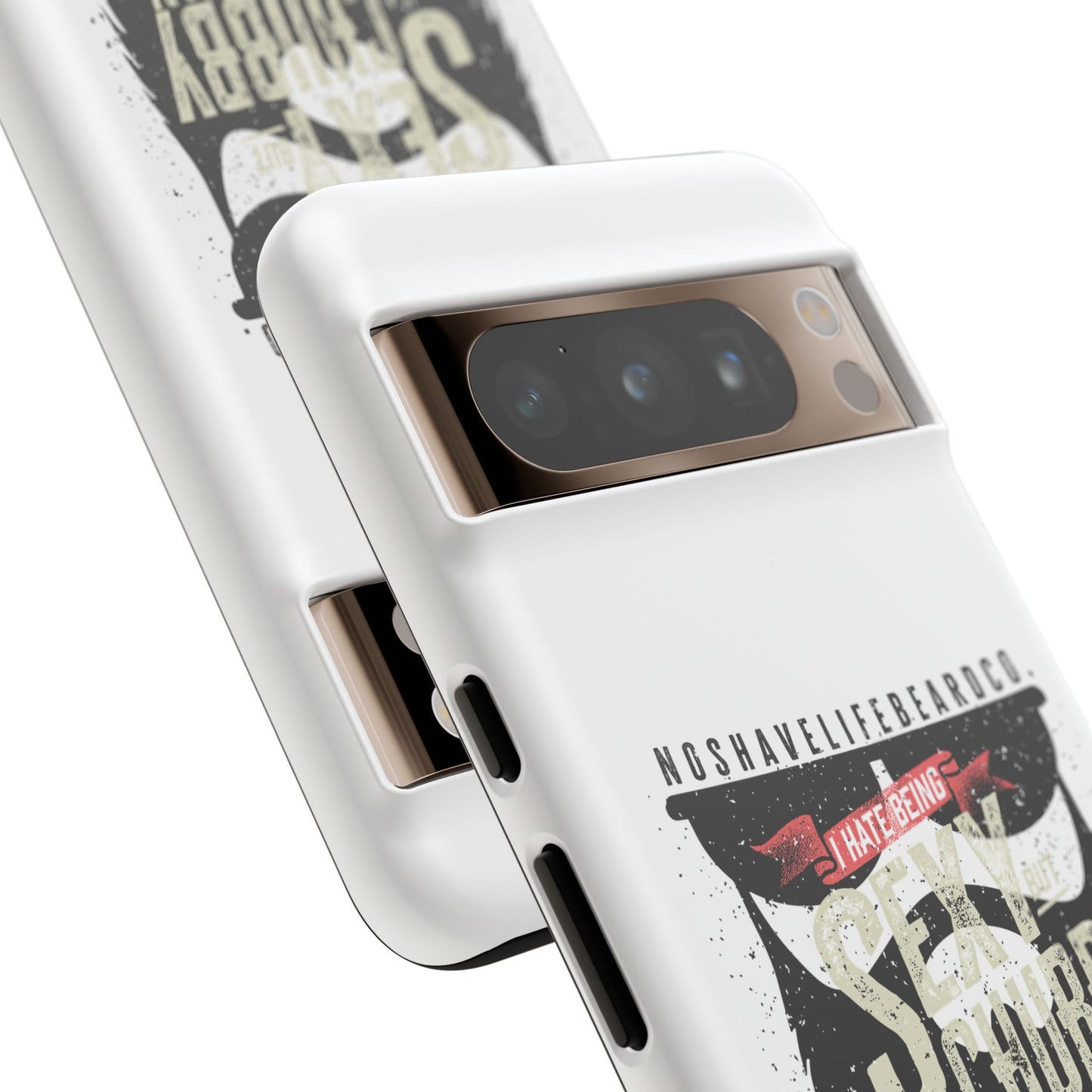 Chubby Bearded & Sexy Man Hard Phone Case