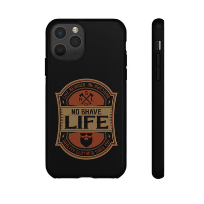 Live Bearded Hard Phone Case