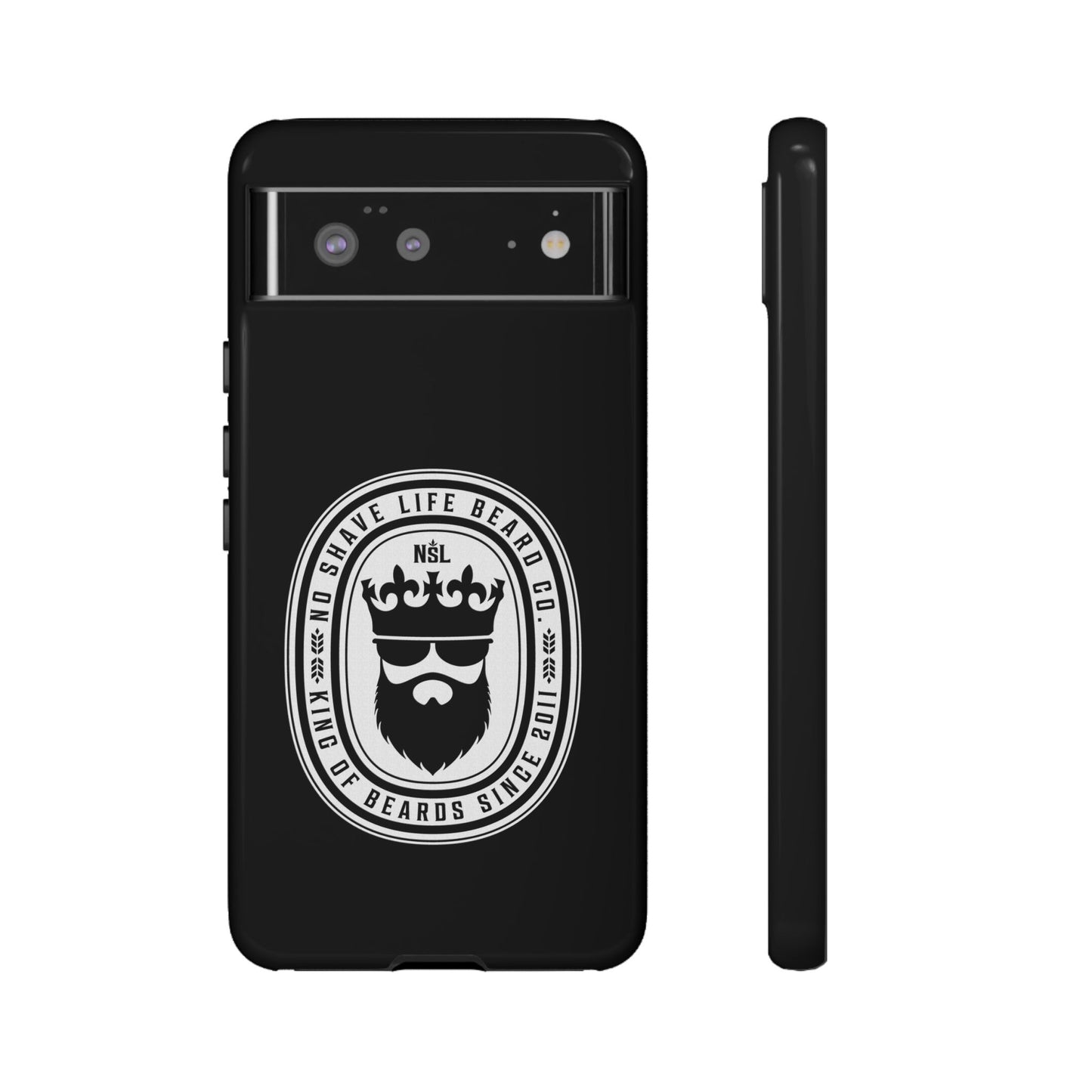 King of Beards Hard Phone Case