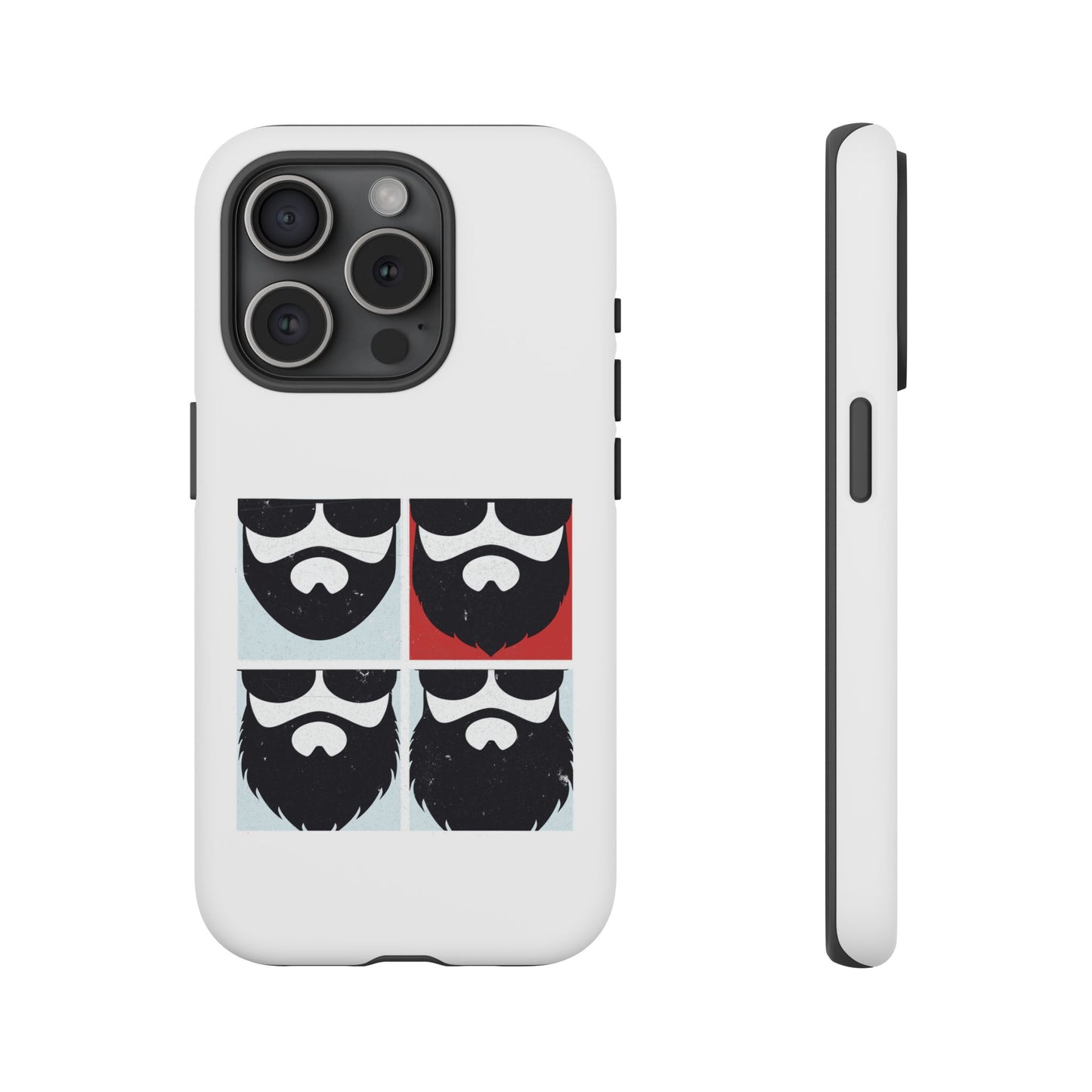 Let it Beard Hard Phone Case