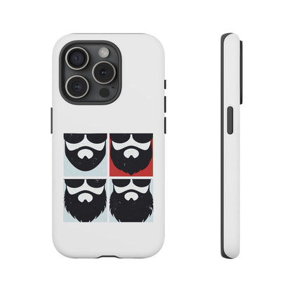 Let it Beard Hard Phone Case