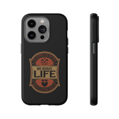 Live Bearded Hard Phone Case