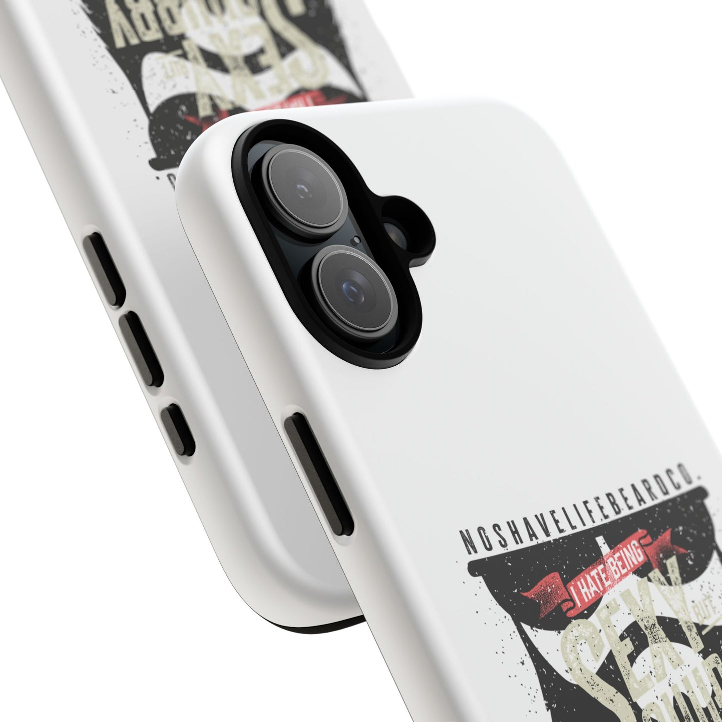 Chubby Bearded & Sexy Man Hard Phone Case