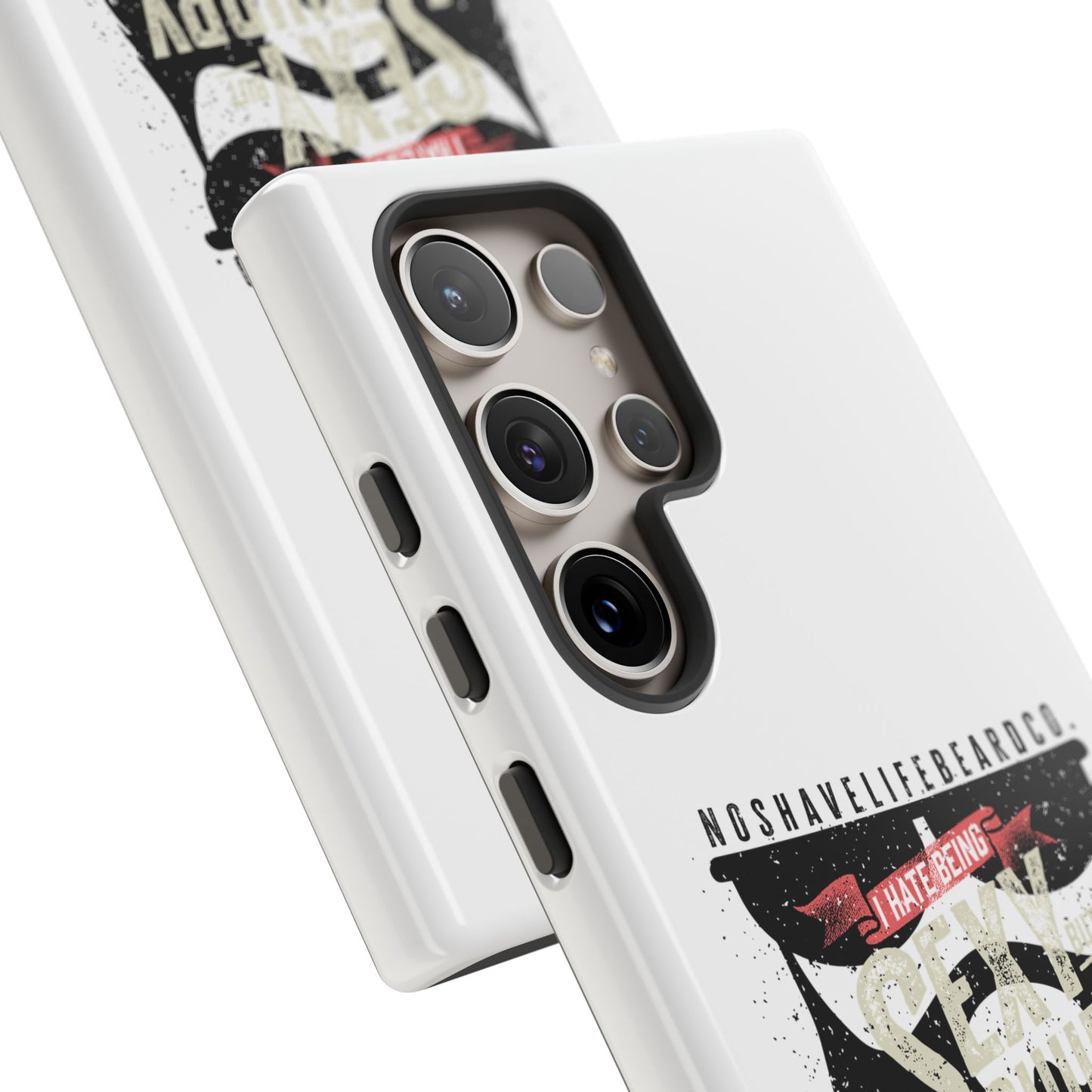 Chubby Bearded & Sexy Man Hard Phone Case