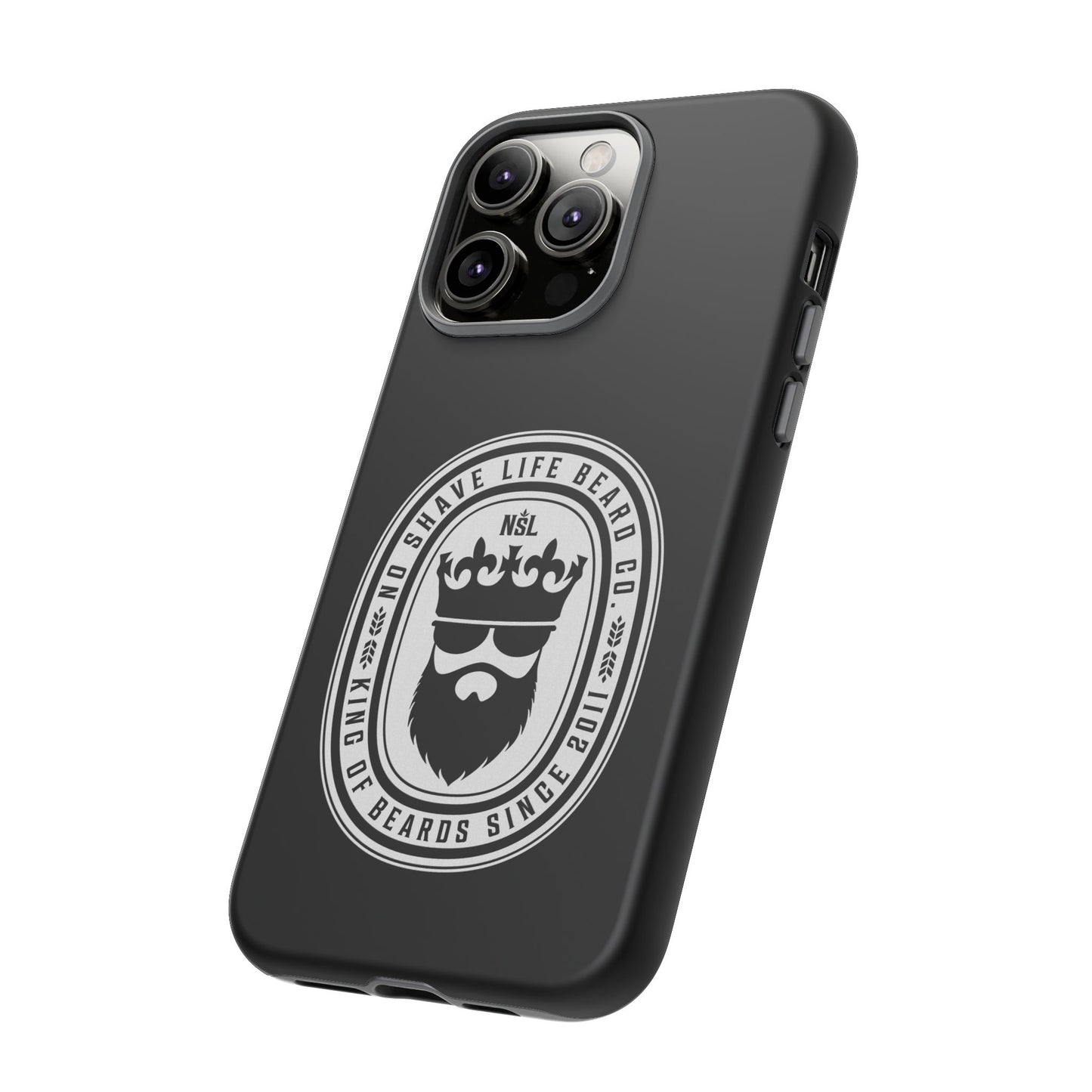 King of Beards Hard Phone Case