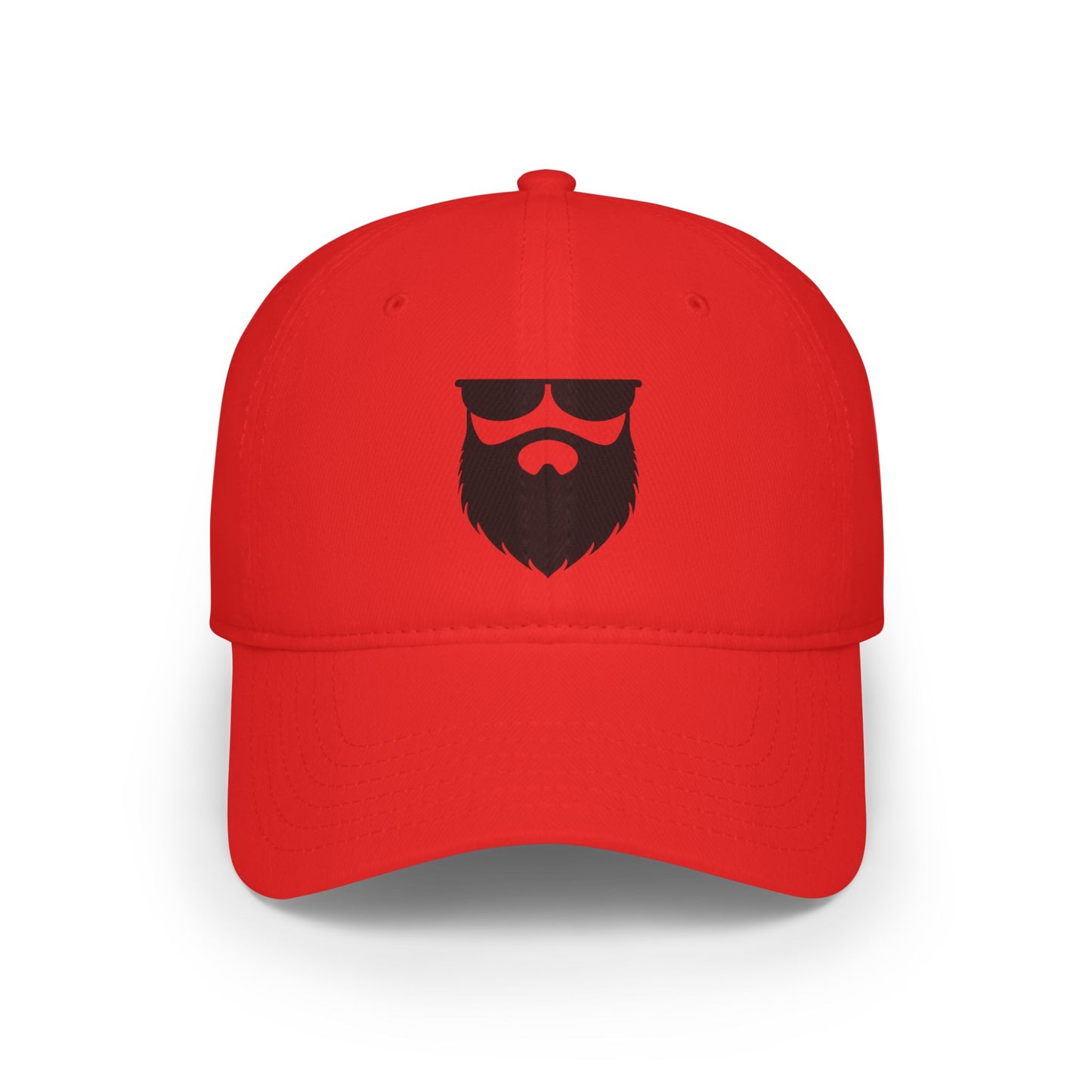 No Shave Life Red Baseball Cap