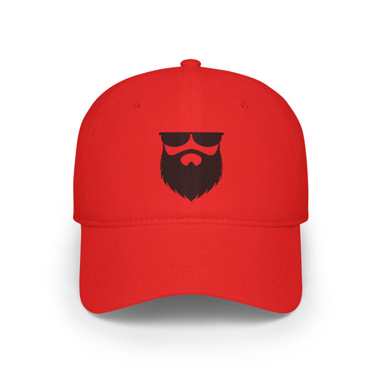 No Shave Life Red Baseball Cap