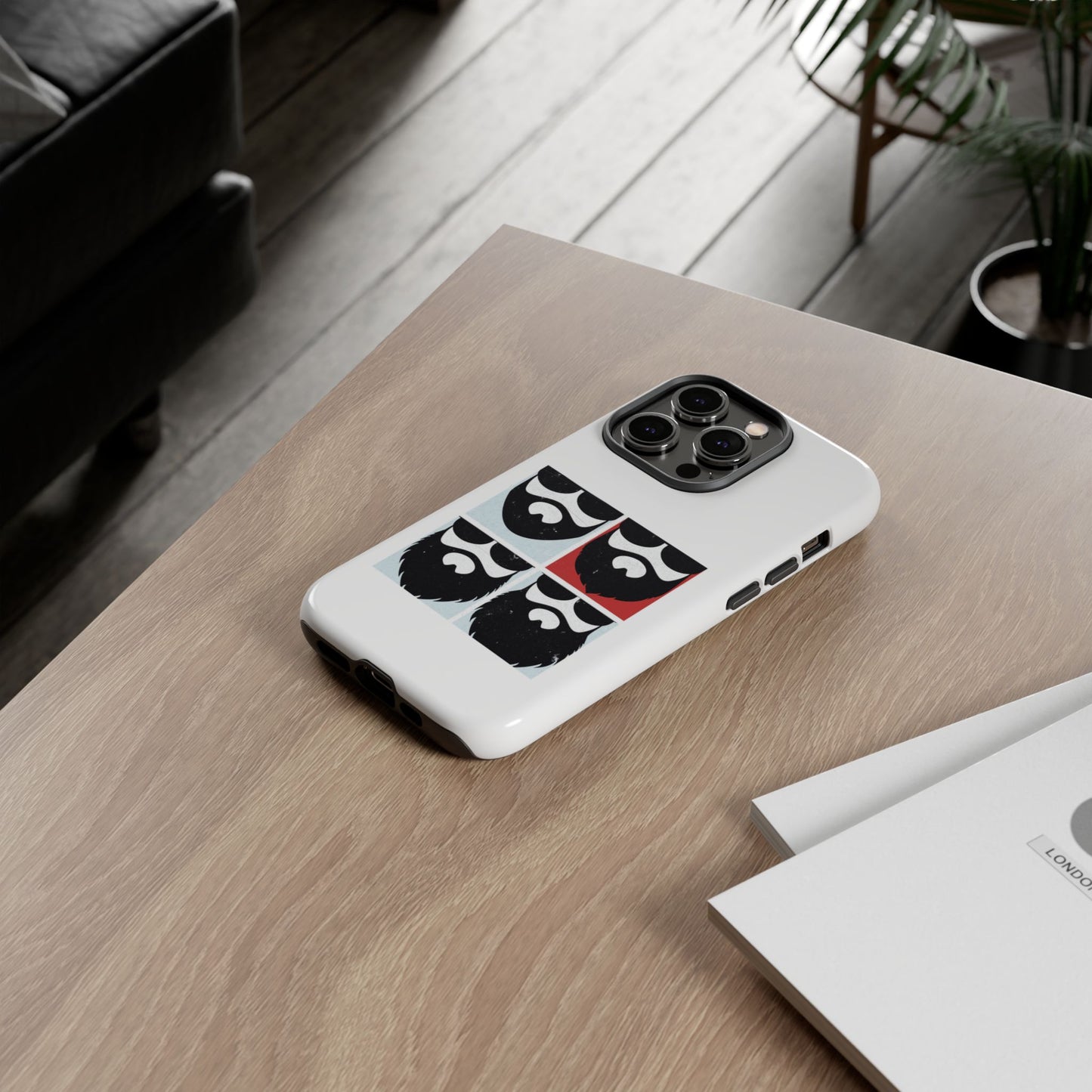 Let it Beard Hard Phone Case