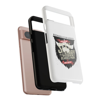 Chubby Bearded & Sexy Man Hard Phone Case