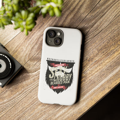 Chubby Bearded & Sexy Man Hard Phone Case