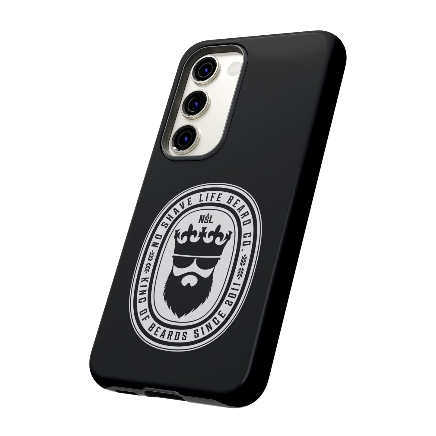 King of Beards Hard Phone Case