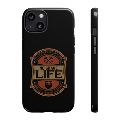 Live Bearded Hard Phone Case