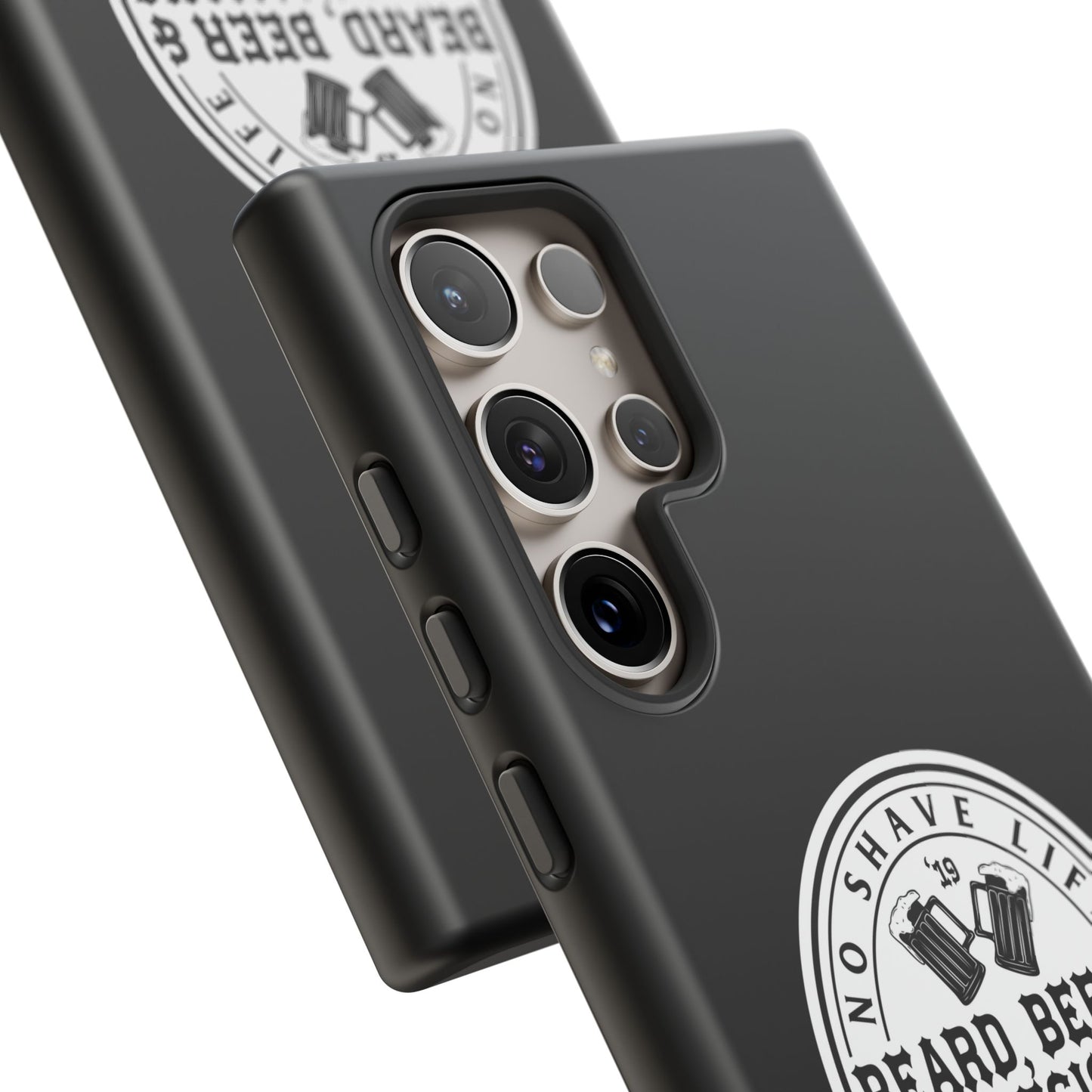 Beard, Beer & Bad Decisions Hard Phone Case