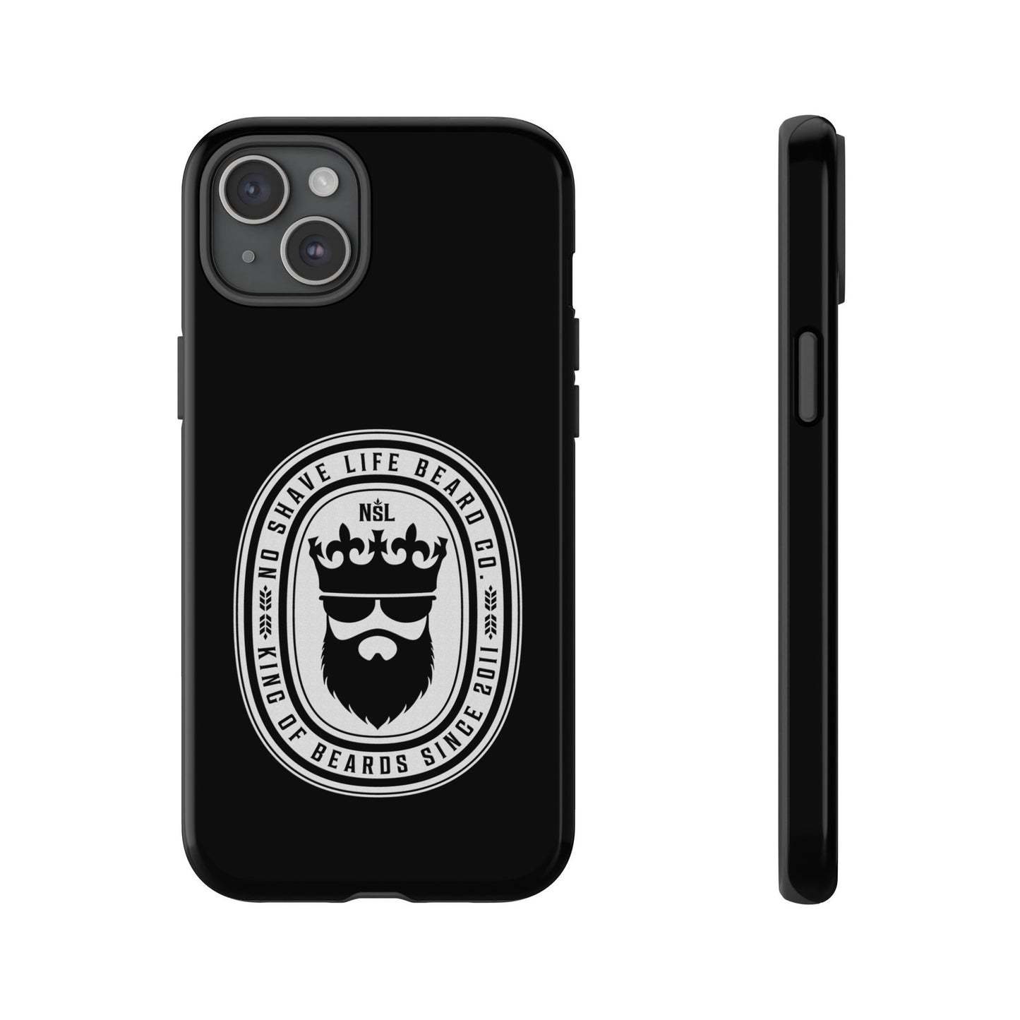 King of Beards Hard Phone Case