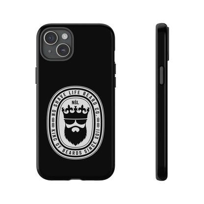 King of Beards Hard Phone Case