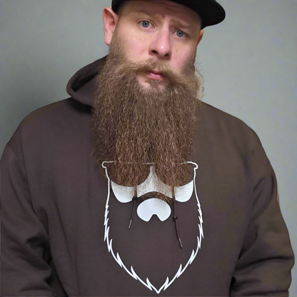 No Shave Life - OG Chocolate Brown Pullover Hoodie