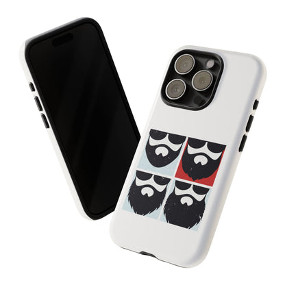 Let it Beard Hard Phone Case