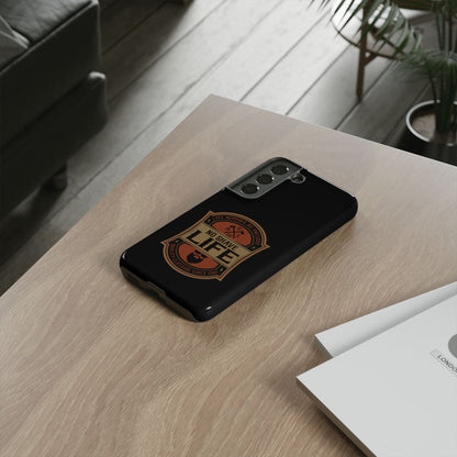 Live Bearded Hard Phone Case