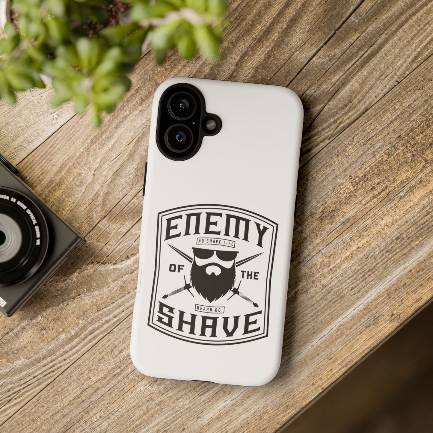 Enemy of the Shave Hard Phone Case