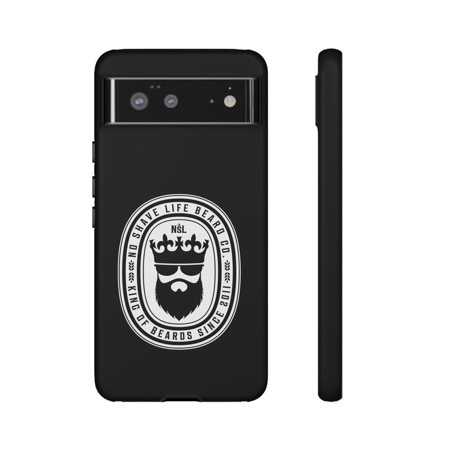 King of Beards Hard Phone Case