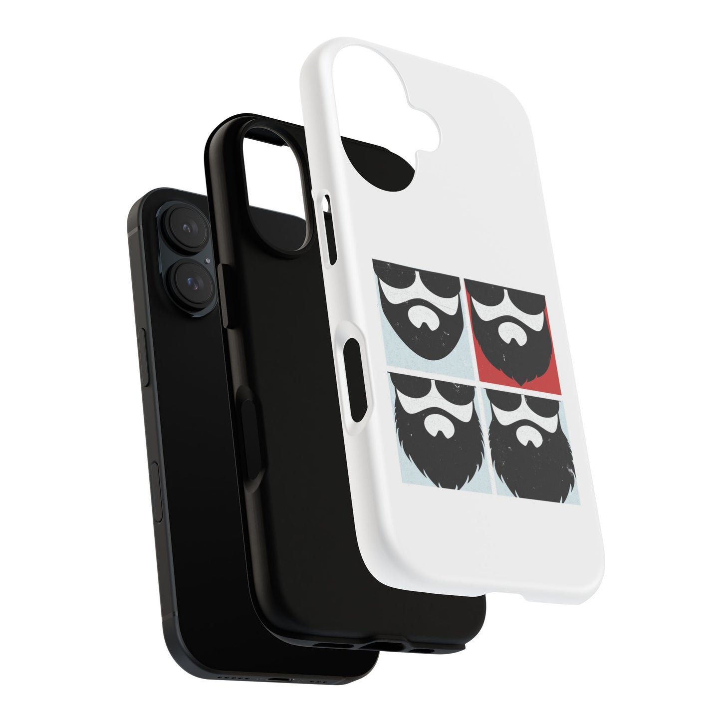 Let it Beard Hard Phone Case