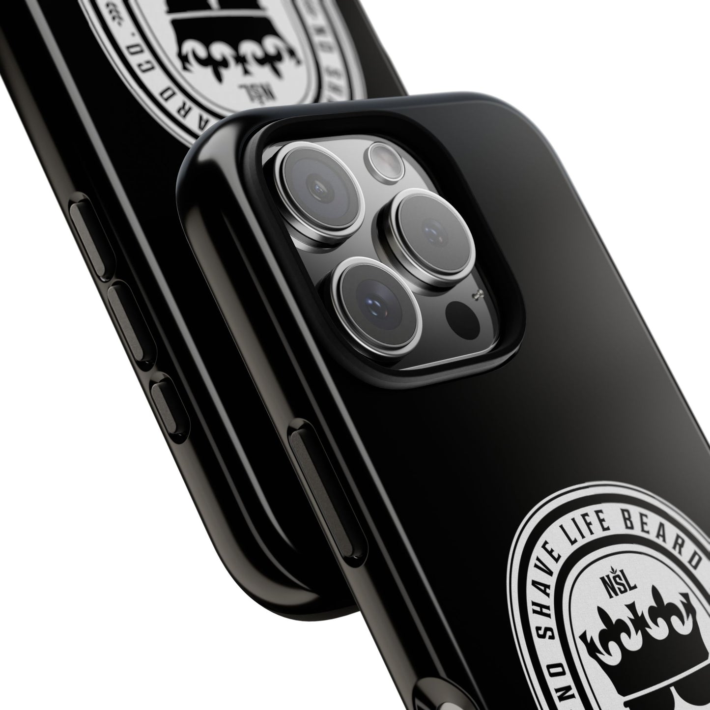 King of Beards Hard Phone Case