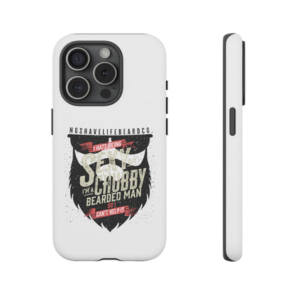 Chubby Bearded & Sexy Man Hard Phone Case