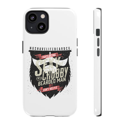 Chubby Bearded & Sexy Man Hard Phone Case