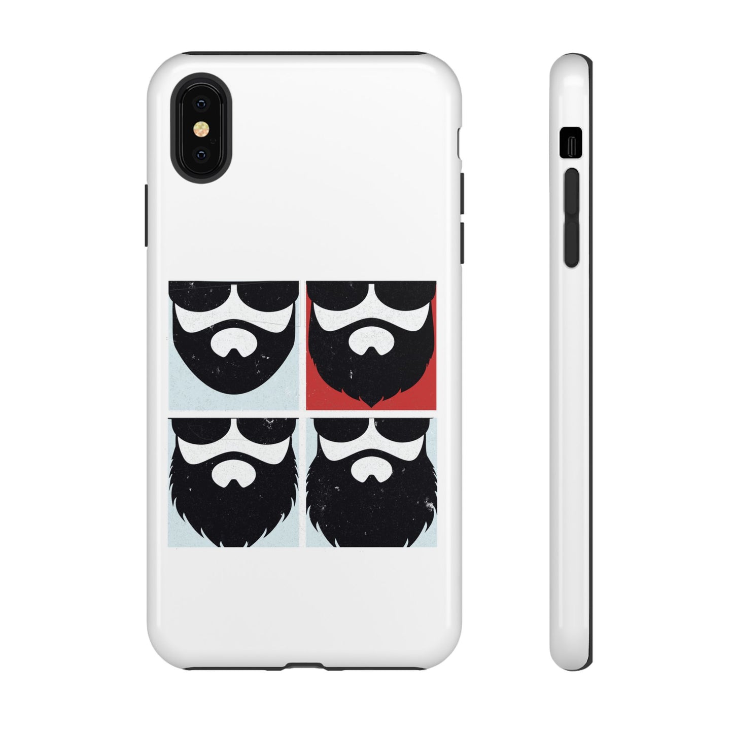 Let it Beard Hard Phone Case