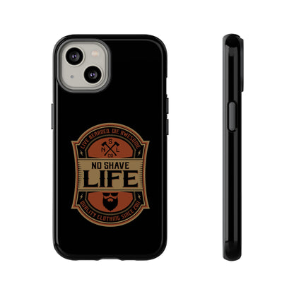 Live Bearded Hard Phone Case