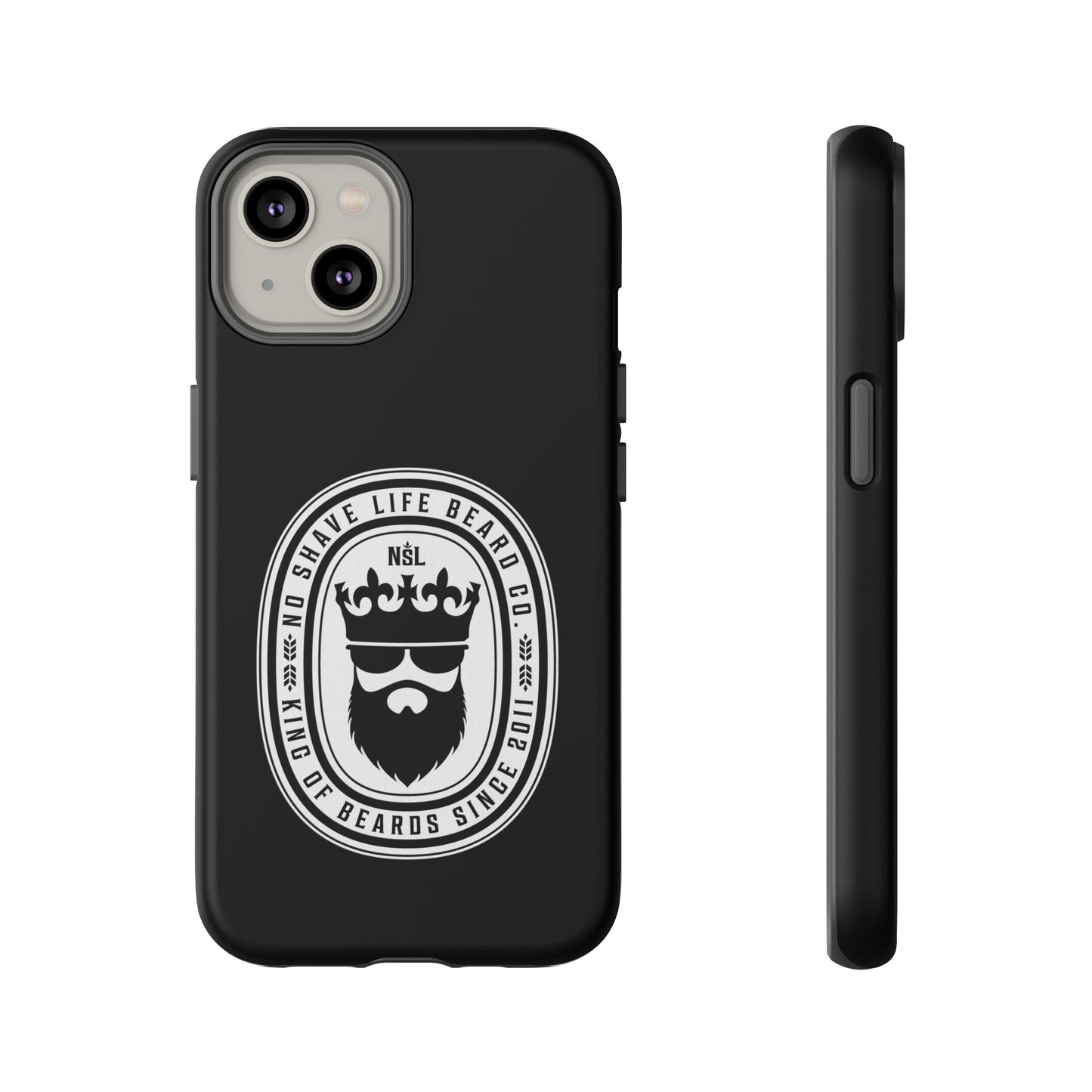 King of Beards Hard Phone Case