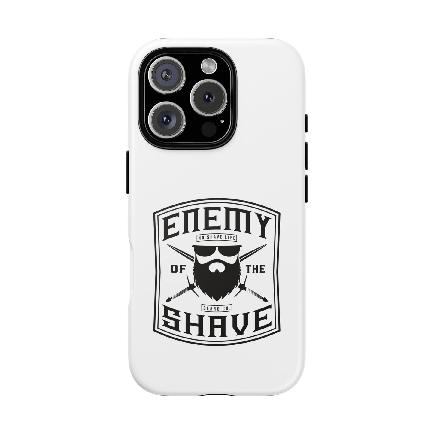 Enemy of the Shave Hard Phone Case