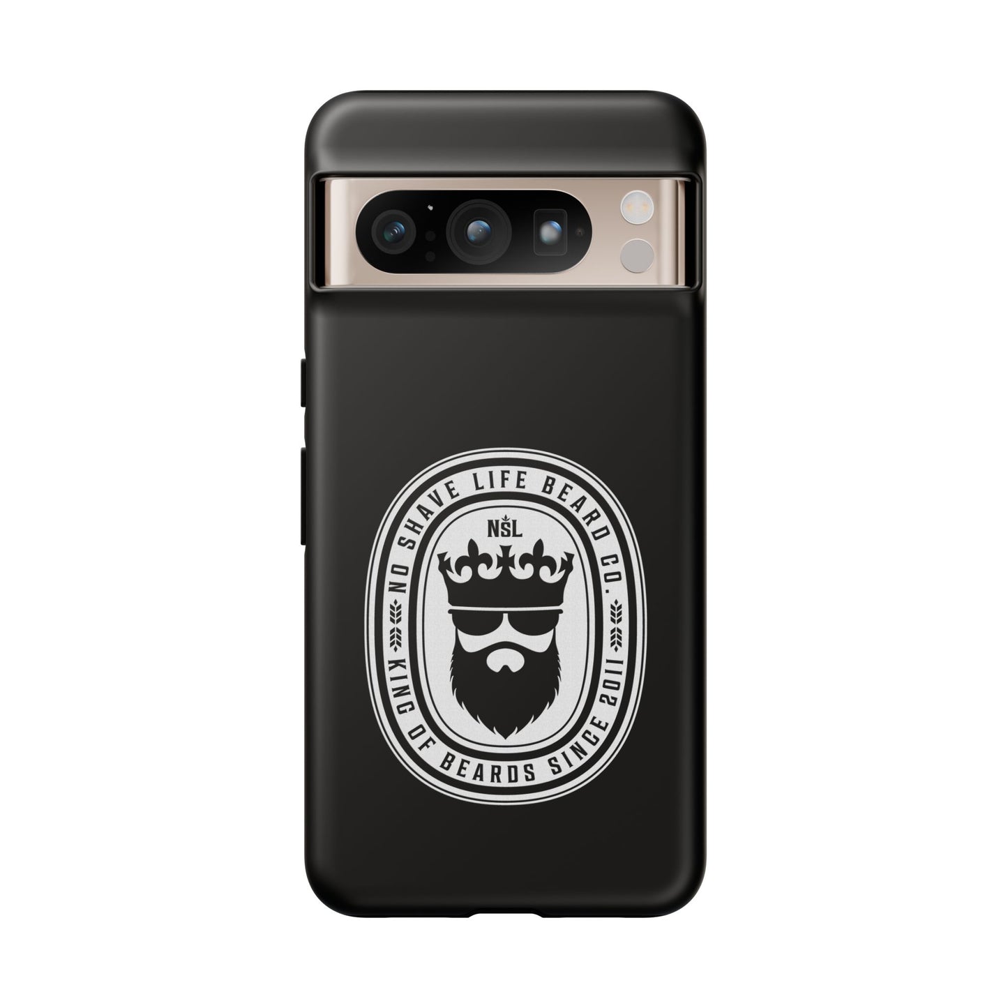 King of Beards Hard Phone Case