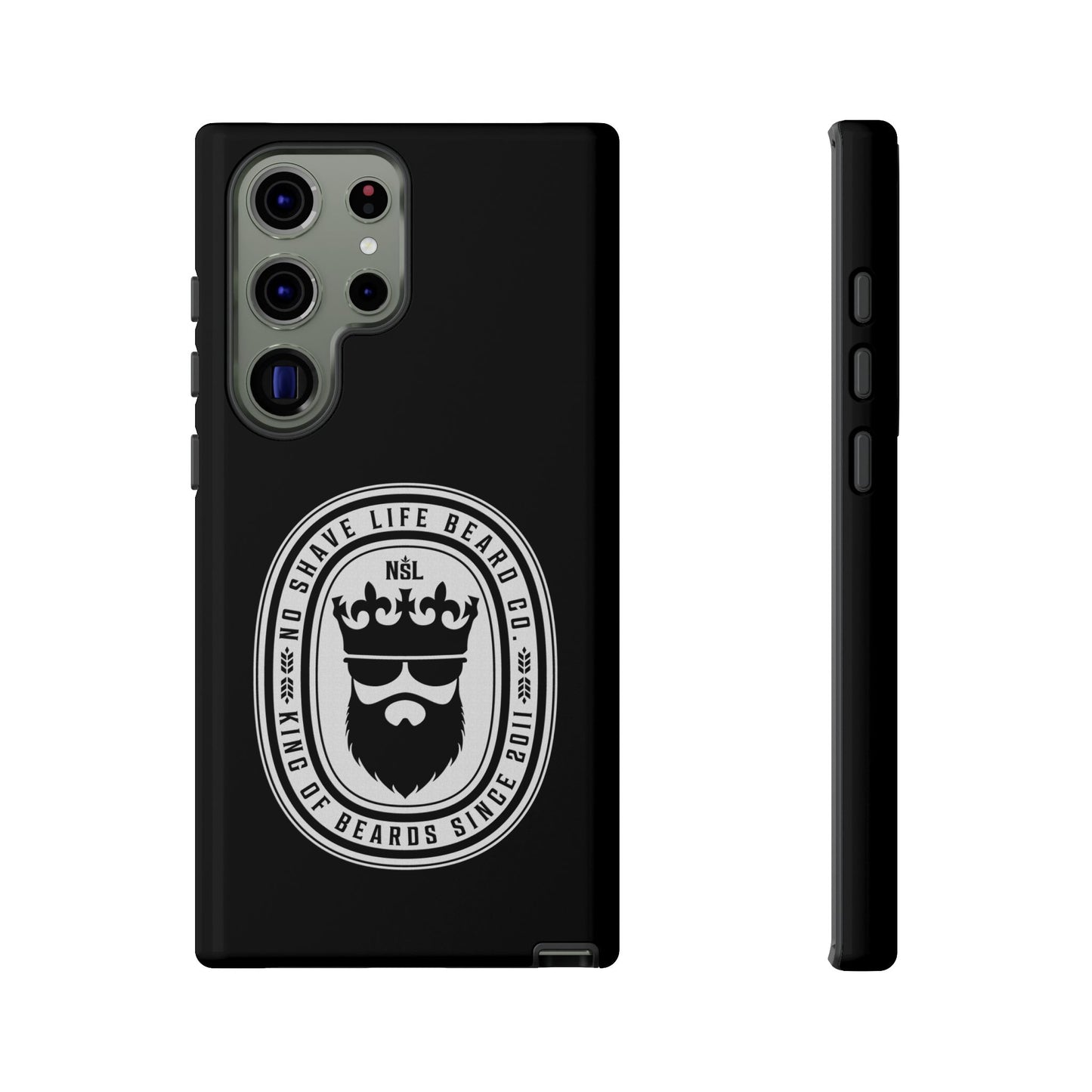 King of Beards Hard Phone Case
