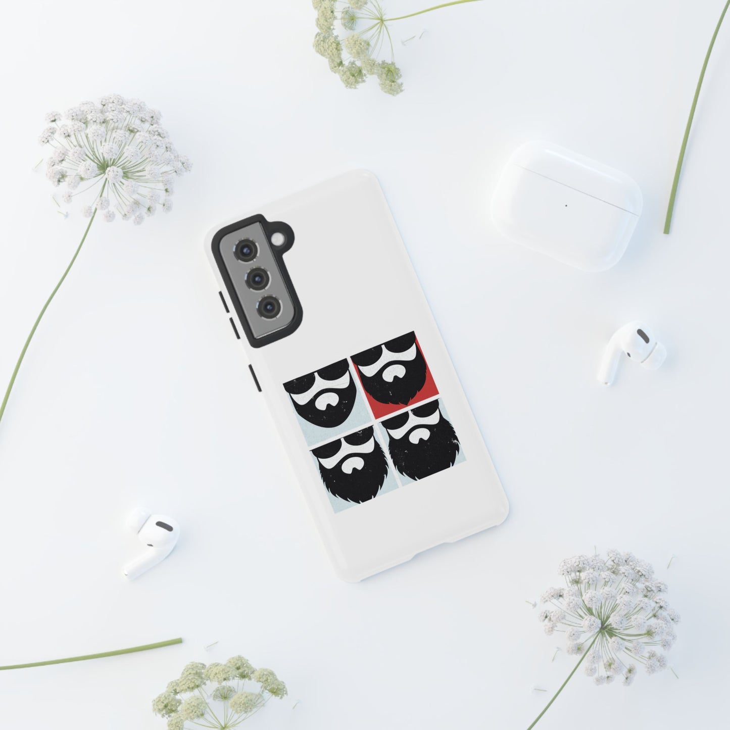 Let it Beard Hard Phone Case