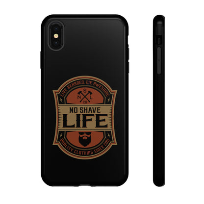 Live Bearded Hard Phone Case