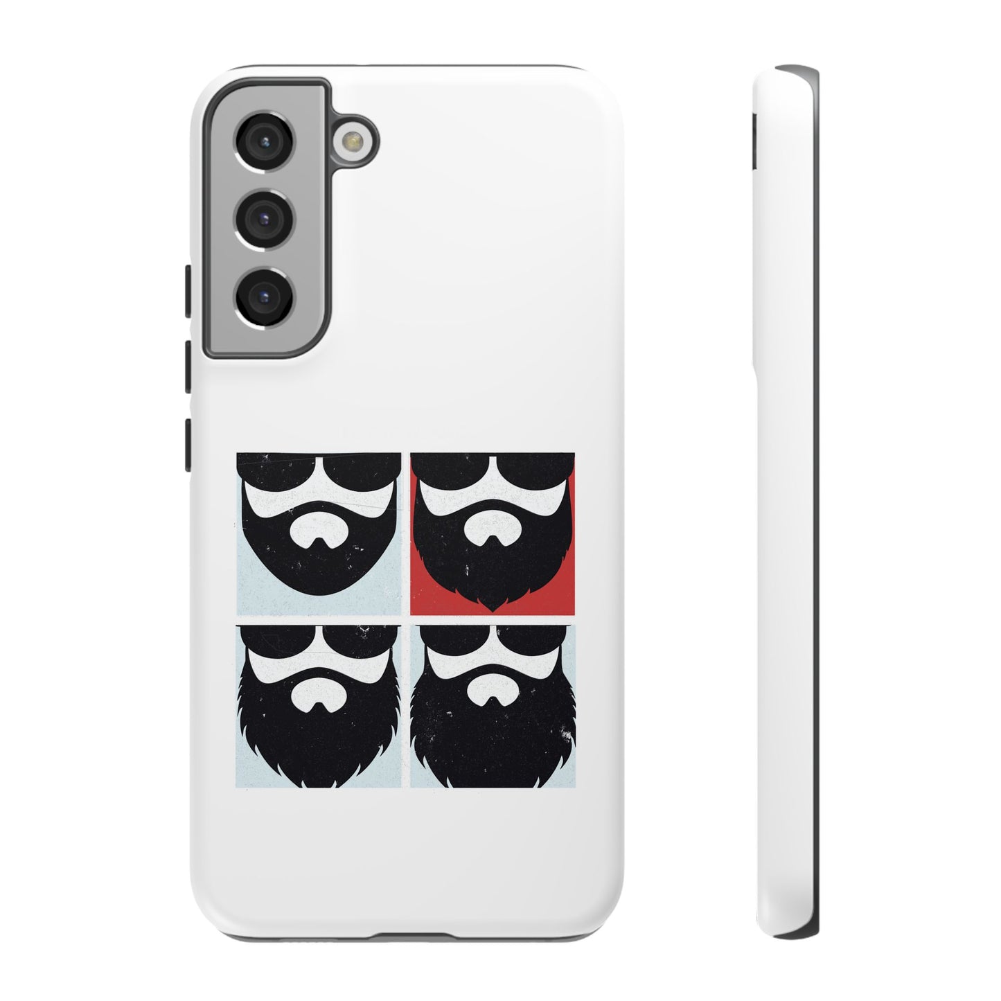 Let it Beard Hard Phone Case