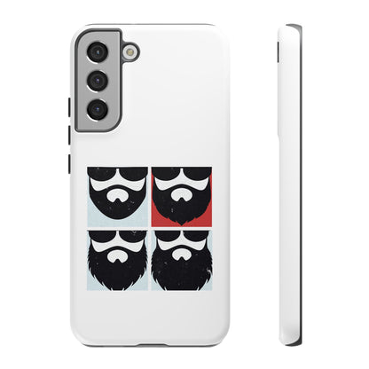Let it Beard Hard Phone Case