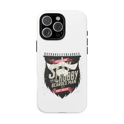 Chubby Bearded & Sexy Man Hard Phone Case