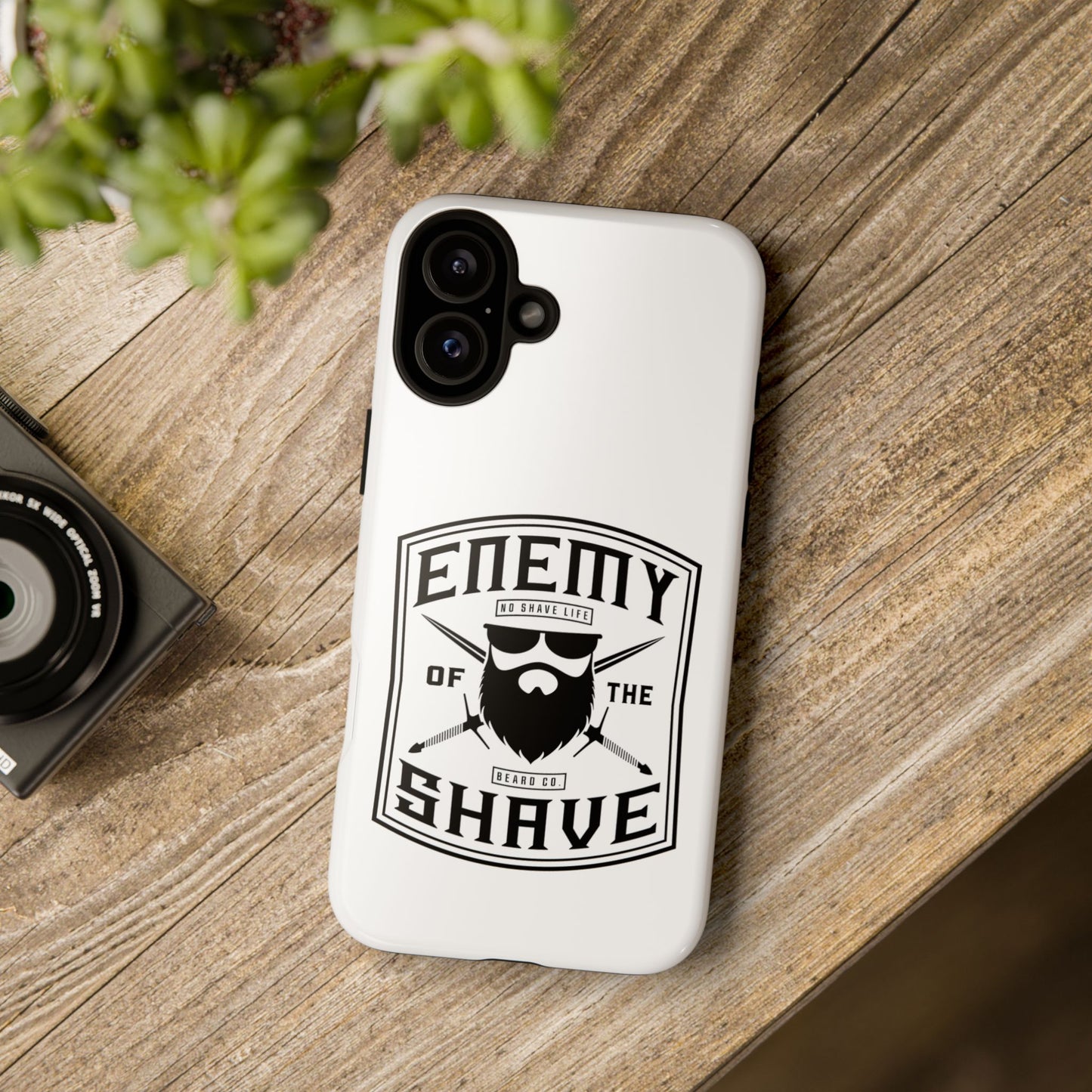 Enemy of the Shave Hard Phone Case