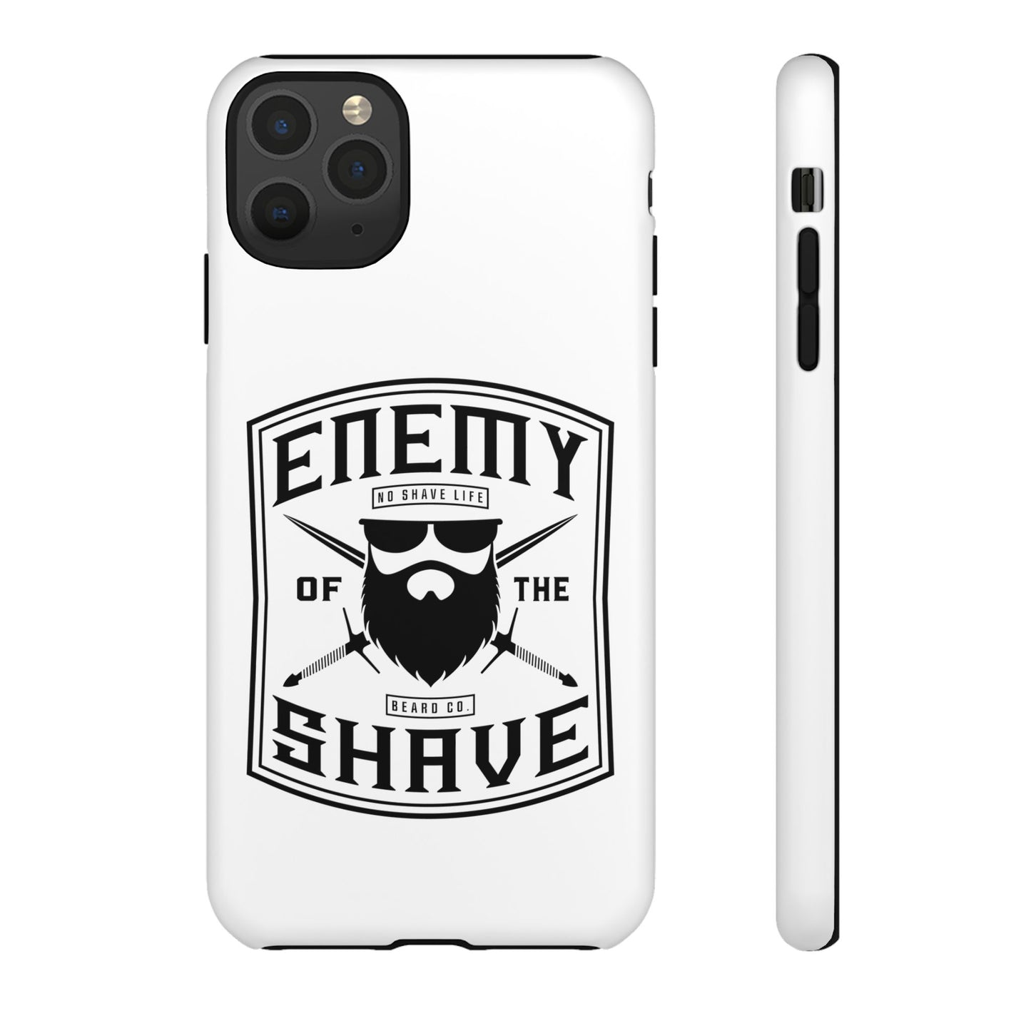 Enemy of the Shave Hard Phone Case