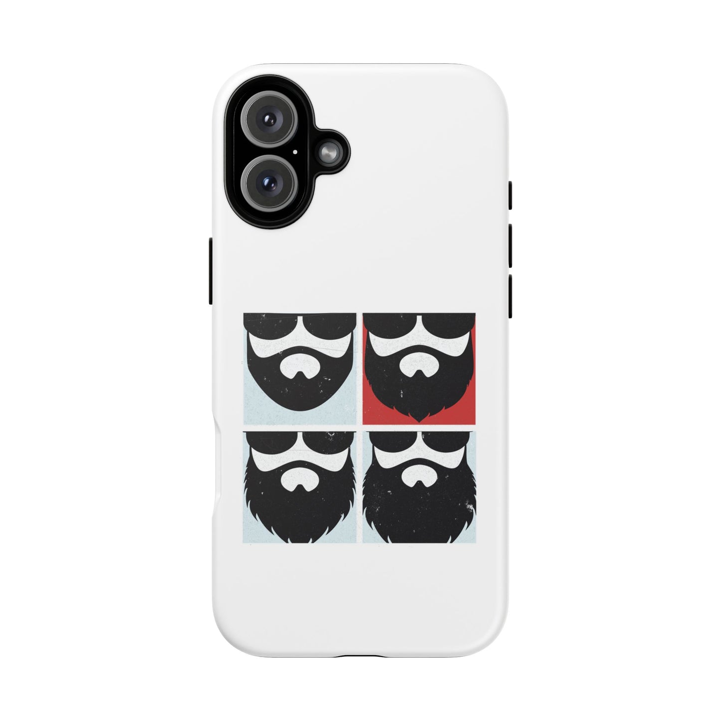 Let it Beard Hard Phone Case