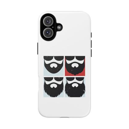 Let it Beard Hard Phone Case
