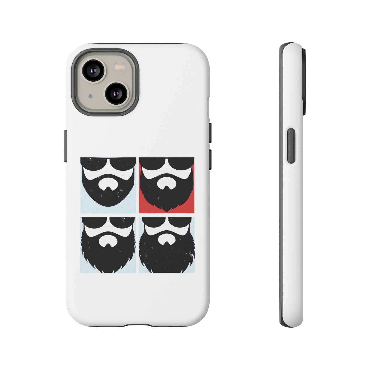 Let it Beard Hard Phone Case