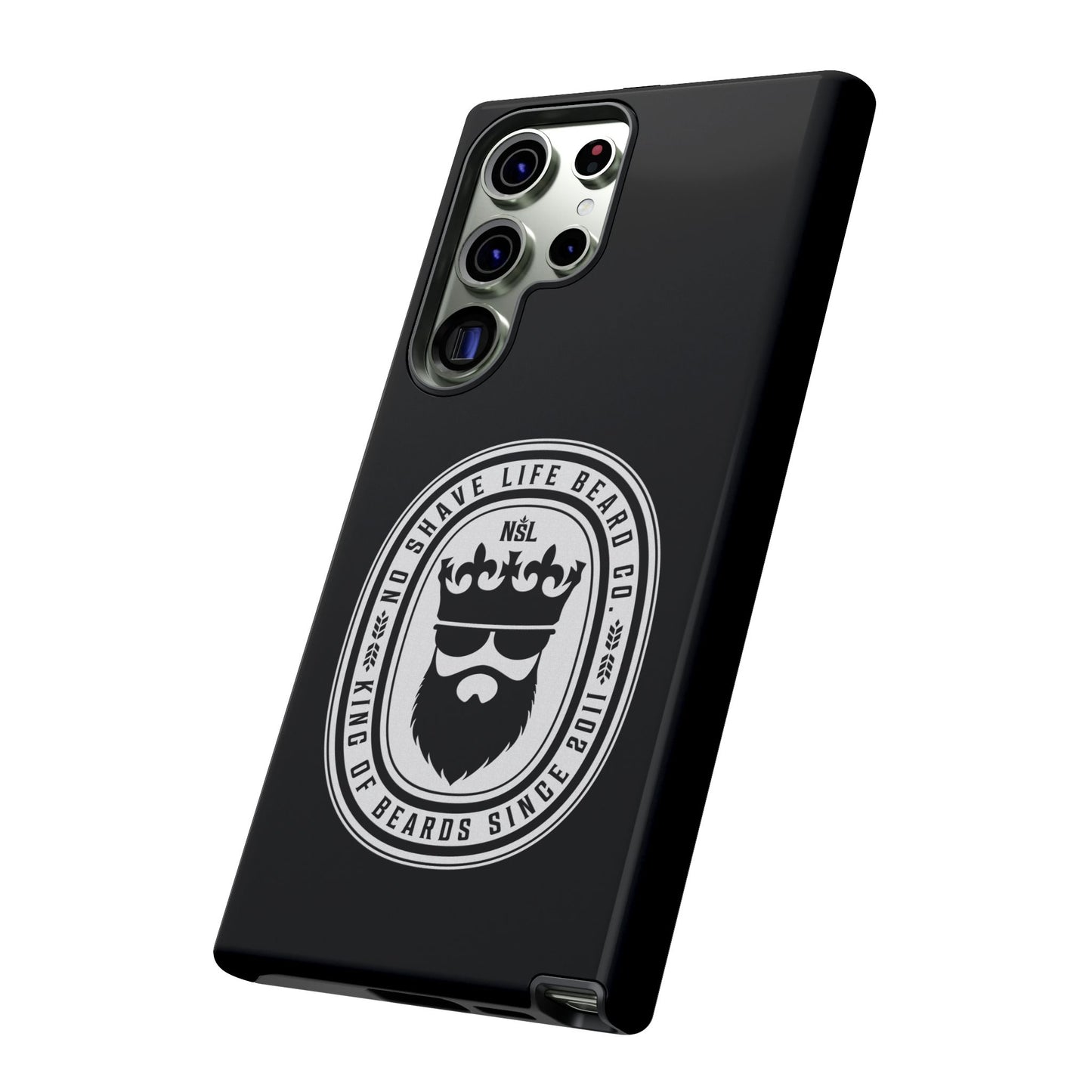 King of Beards Hard Phone Case