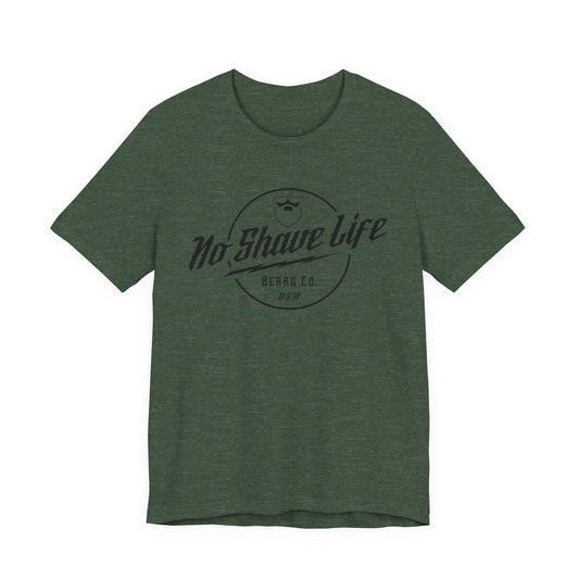 No Shave Life Crate Green T-Shirt