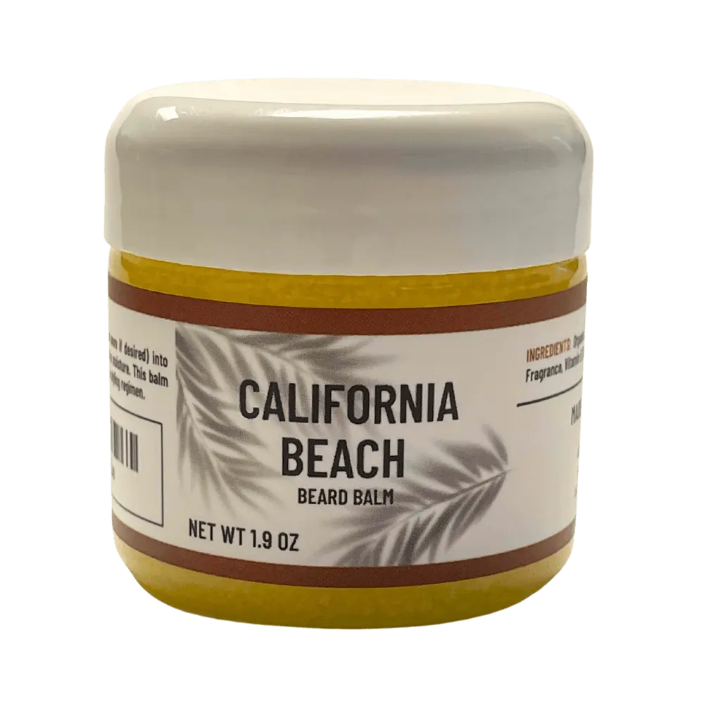 No Shave Life California Beach Beard Balm Only Organic And Natural Products Used