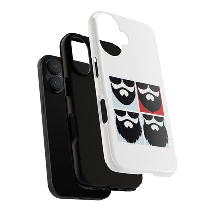 Let it Beard Hard Phone Case