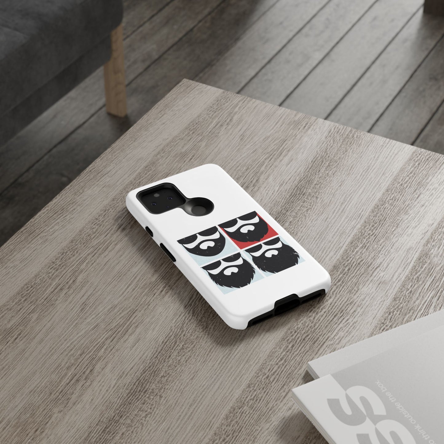 Let it Beard Hard Phone Case