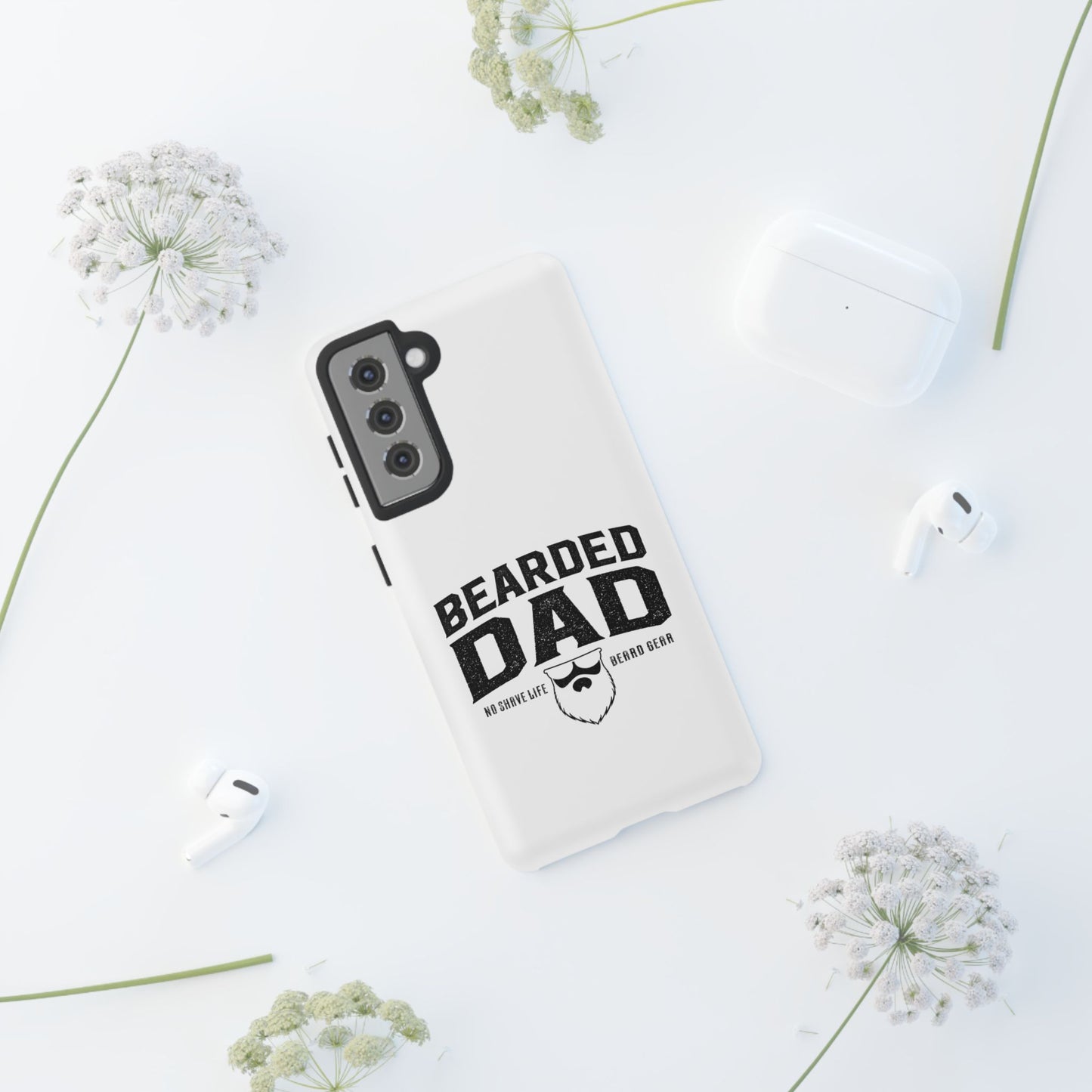 Bearded Dad Hard Phone Case
